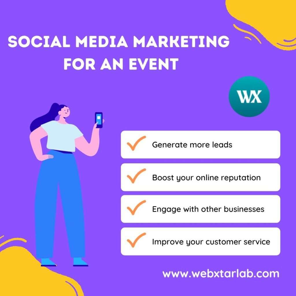 Best Social Media Marketing For An Event Webxtar Lab